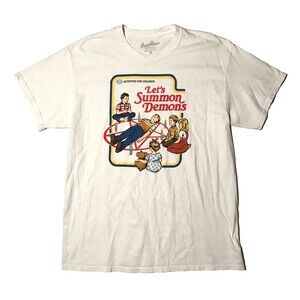 Let's Summon Demons T Shirt Large - Threadless Steven Rhodes